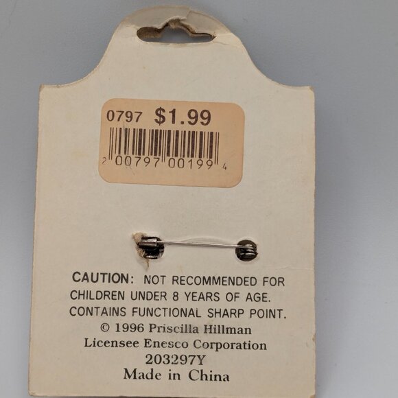 Cherished Teddies Letter "Y" Personalized Lapel Pin (203297Y) 1996 - Picture 2 of 3